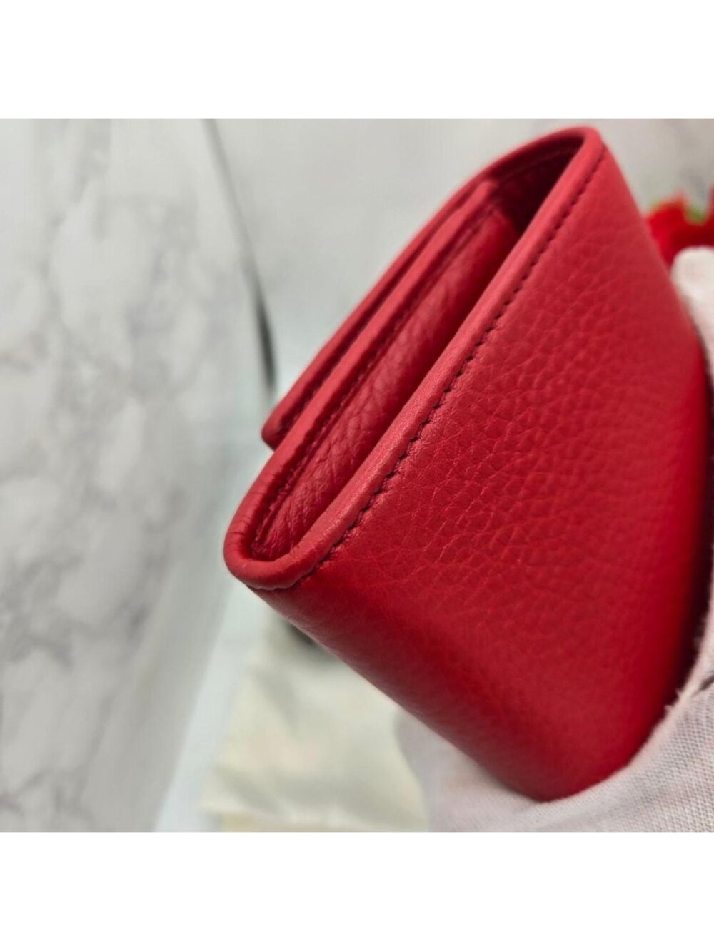 Gucci Soho GG Wallet Red - Picture 7 of 16